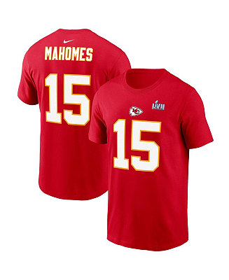 Toddler Nike Patrick Mahomes Red Kansas City Chiefs Super Bowl LVII Name &  Number T-Shirt