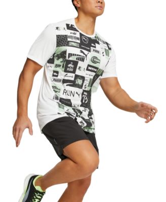 Puma - Men's Run Favorite Logo Graphic Running T-Shirt