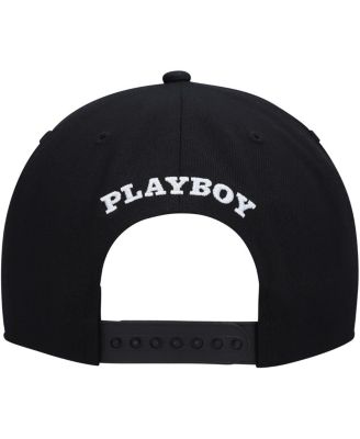 Men's Playboy Black Script Undervisor Snapback Hat - Macy's