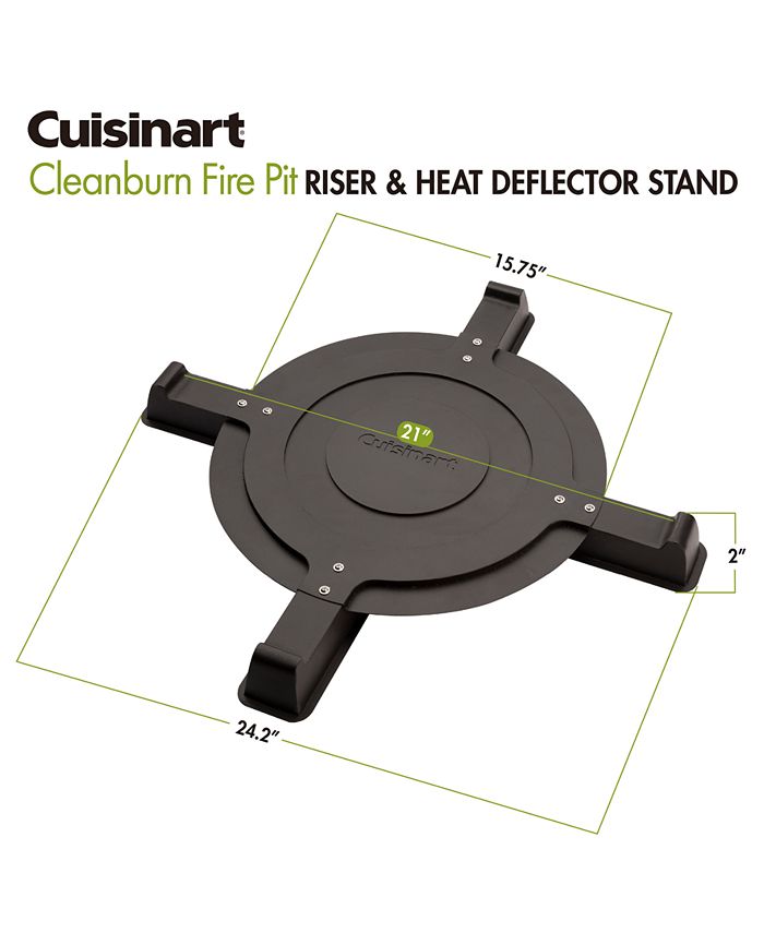 Cuisinart Cleanburn Fire Pit Riser Macy's