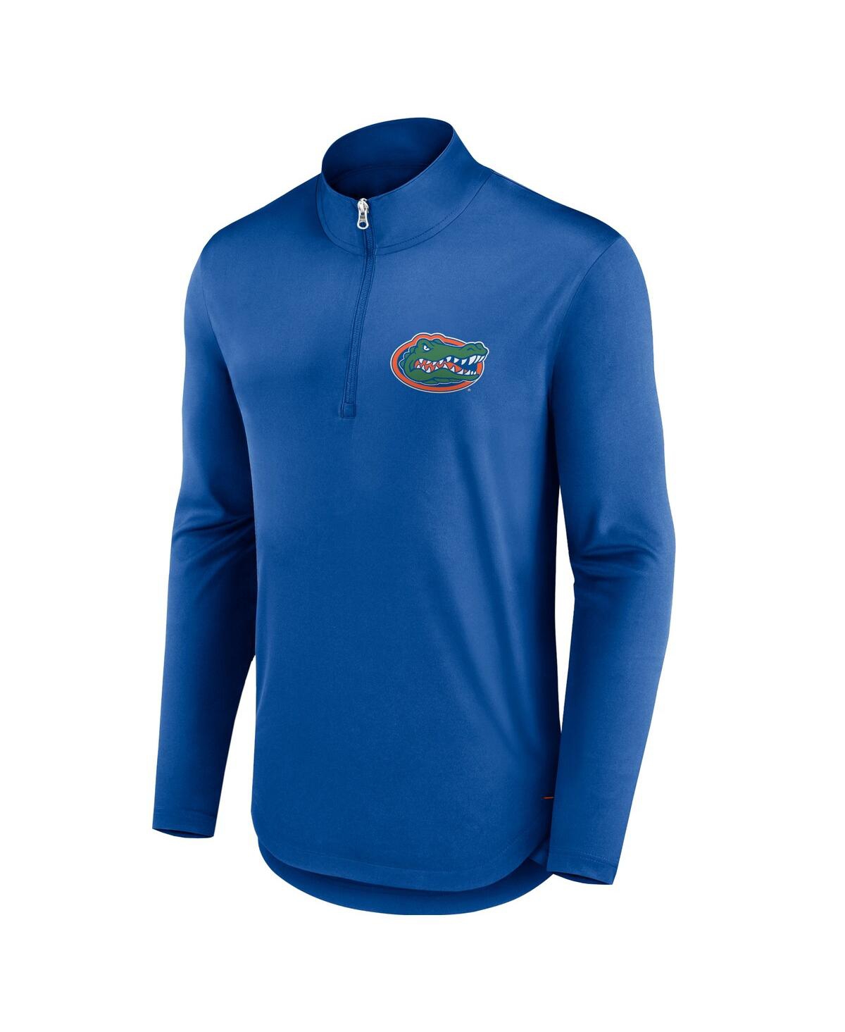 Men's FanaticsFlorida Gators Tough Minded Quarter-Zip Top - Royal
