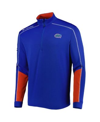 Men's Royal Florida Gators Shotgun 2.0 Omni-Wick Quarter-Zip Jacket