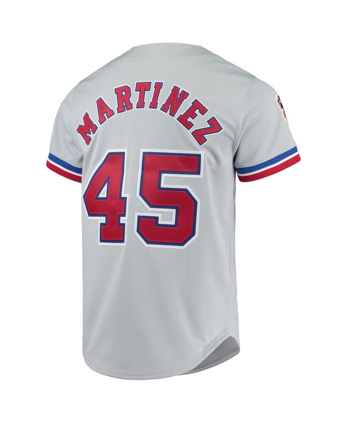 Men's Mitchell & Ness Pedro MartinezMontreal Expos Cooperstown Collection Authentic Jersey - Gray