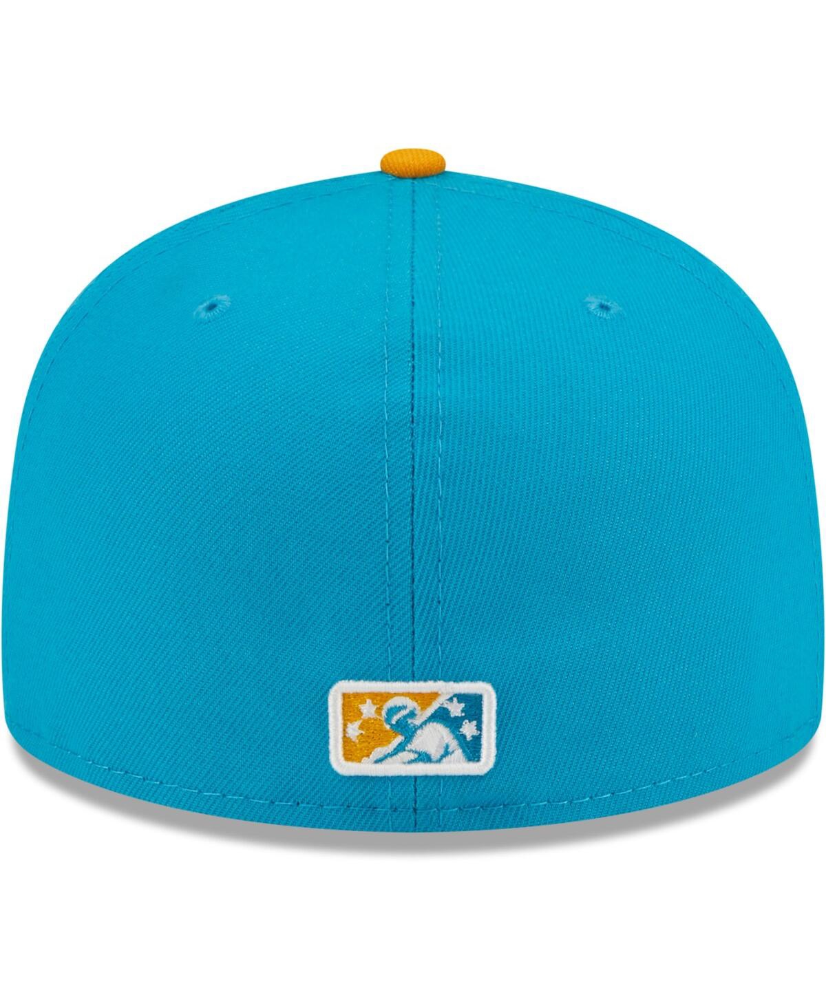 Men's New Era Orange Locos de Lansing Copa De La Diversion 59FIFTY Fitted Hat - Orange