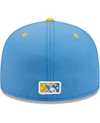 Men's Royal Myrtle Beach Pelicans Authentic Collection Team Home 59FIFTY Fitted Hat