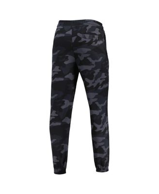 Men's Black, Camo Brooklyn Nets Tonal Joggers