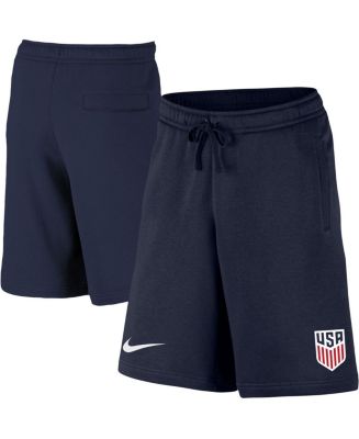 Nike Men's Navy USMNT Club Fleece Shorts - Macy's