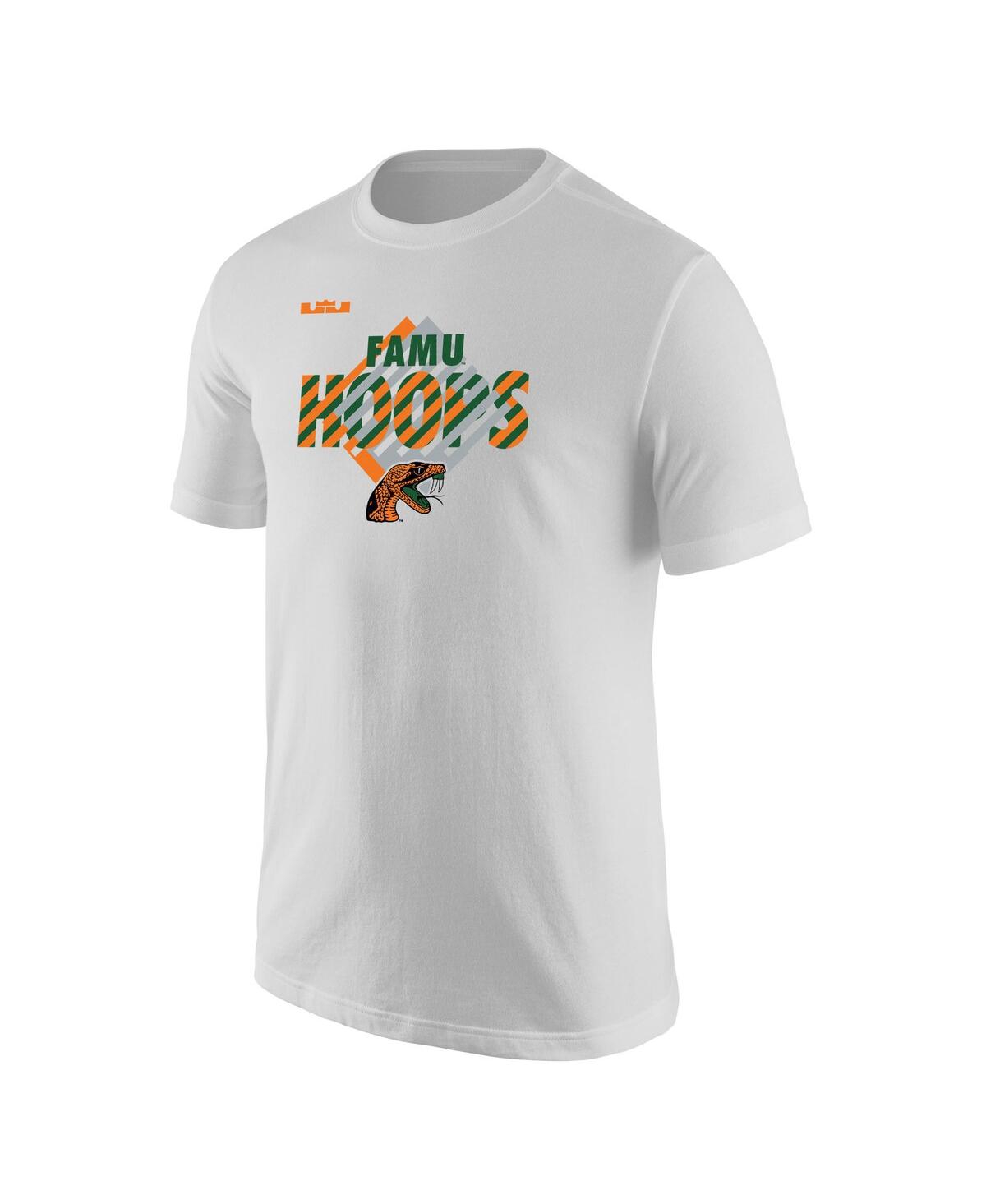 Men's Nike x LeBron JamesFlorida A&M Rattlers Core T-shirt - White