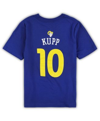 Preschool Boys and Girls Cooper Kupp Royal Los Angeles Rams Mainliner Team Player Name and Number T-shirt