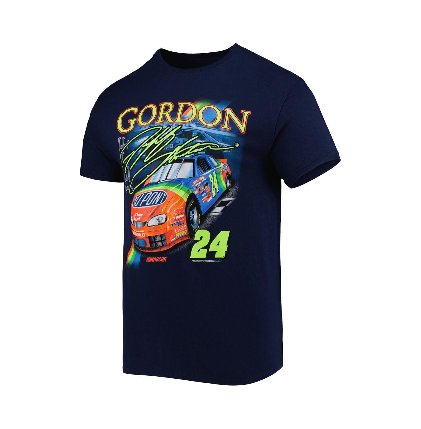 Мужская футболка Hendrick Motorsports Team Collection Navy Jeff Gordon DuPont — фото 3