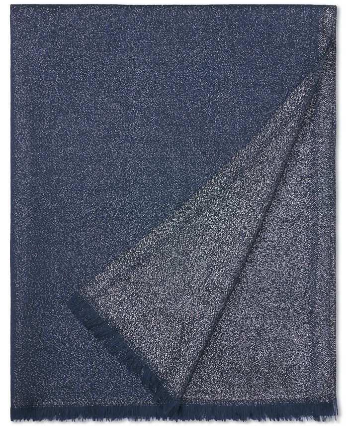 Calvin Klein Women's Lightweight Metallic Evening Wrap Macy's