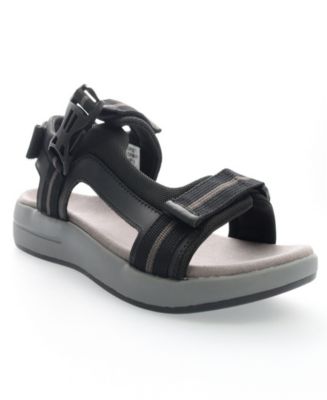 Propet Men's Eli Sandals- Black