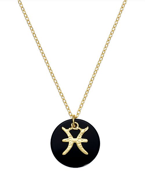 Giani Bernini Pisces Pendant Necklace in 18k Gold over ...
