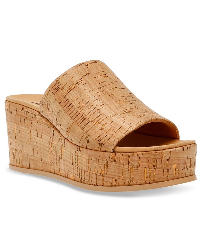 Anne klein shop cork shoes