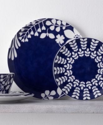 Bluefjord Set of 4 Coupe Dinner Plates, 11"