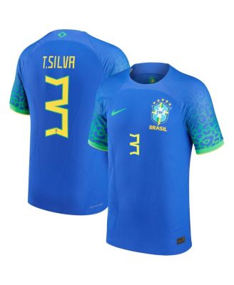 Men's Nike Thiago Silva Blue Brazil National Team 2022/23