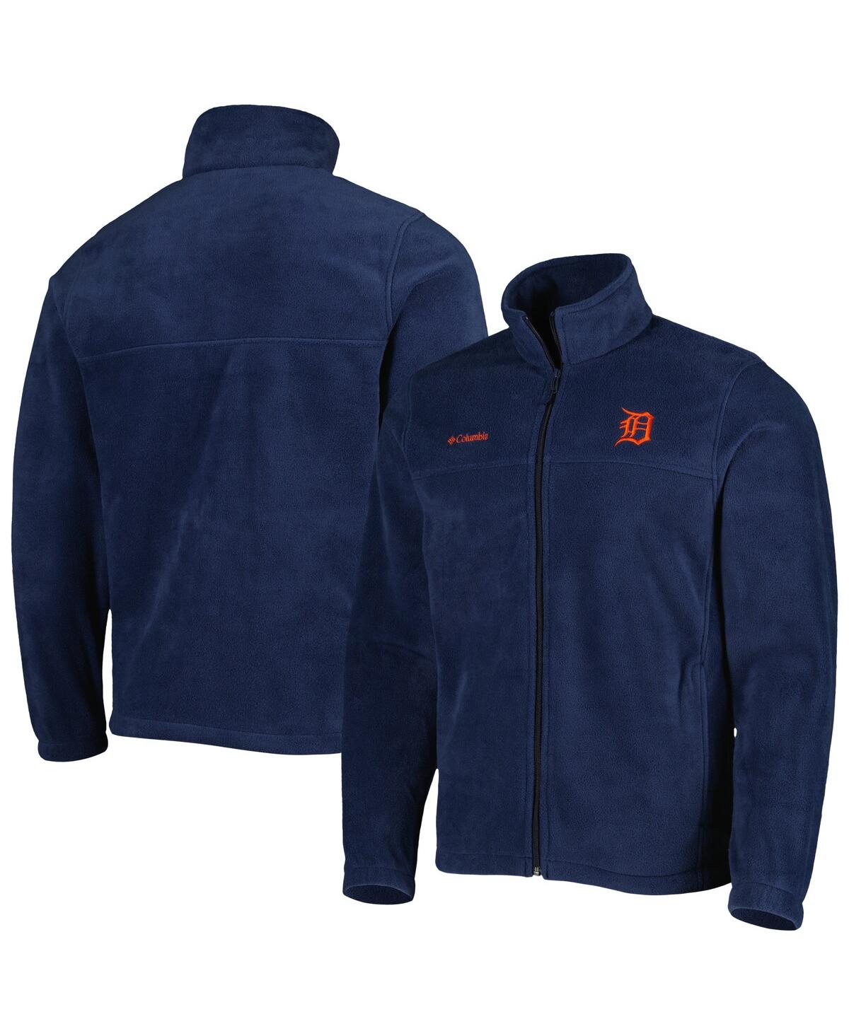 Columbia Navy Detroit Tigers Steens Mountain Full-zip Jacket In Navy