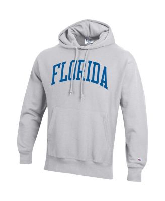Men's Heathered Gray Florida Gators Big and Tall Reverse Weave Fleece Pullover Hoodie Sweatshirt
