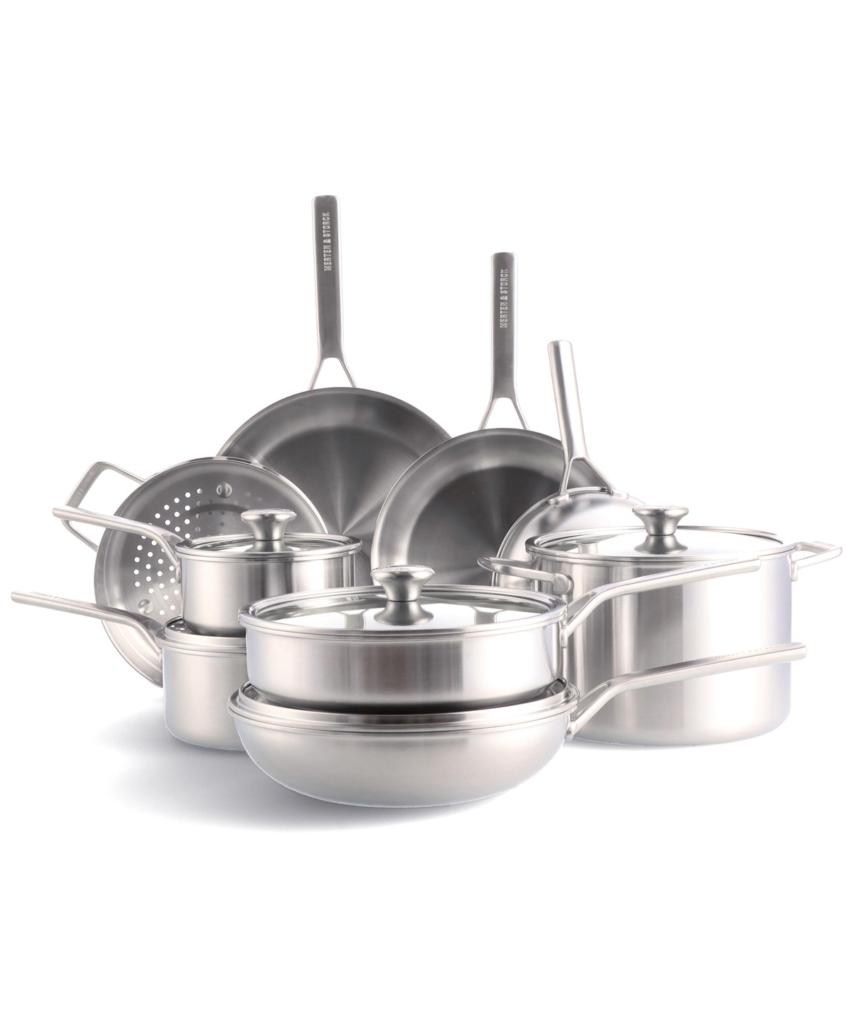 Merten & Storck Stainless Steel 14-piece Cookware Set