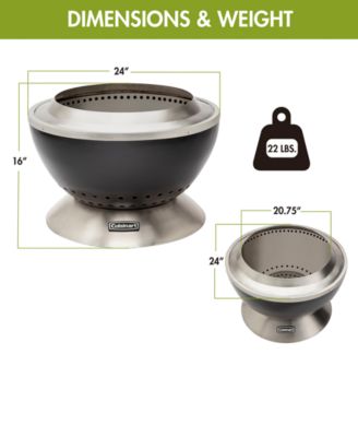 Cuisinart COH-800 Cleanburn Low-Smoke Steel Fire Pit