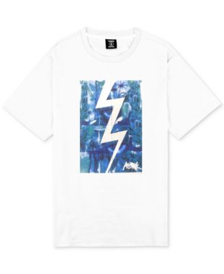 TANGO HOTEL - Men's Abstrk Art Graphic Short-Sleeve T-Shirt