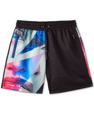 TANGO HOTEL - Men's Elle Printed Drawstring Shorts