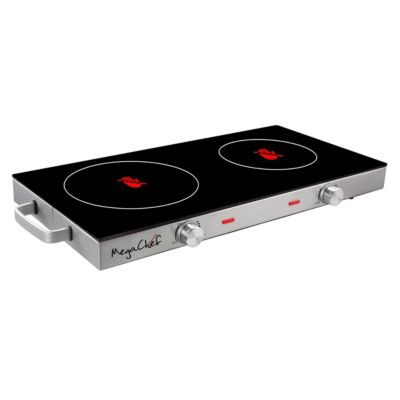 1700 Watt Ceramic Infrared Double Electric Cooktop