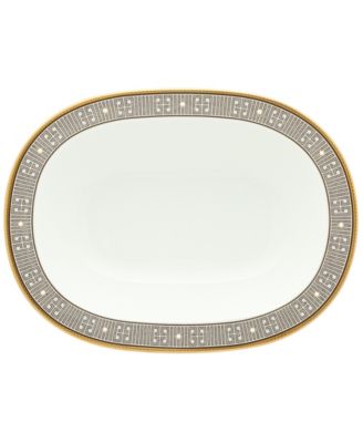 Infinity Blue Oval Vegetable Bowl 24 Oz