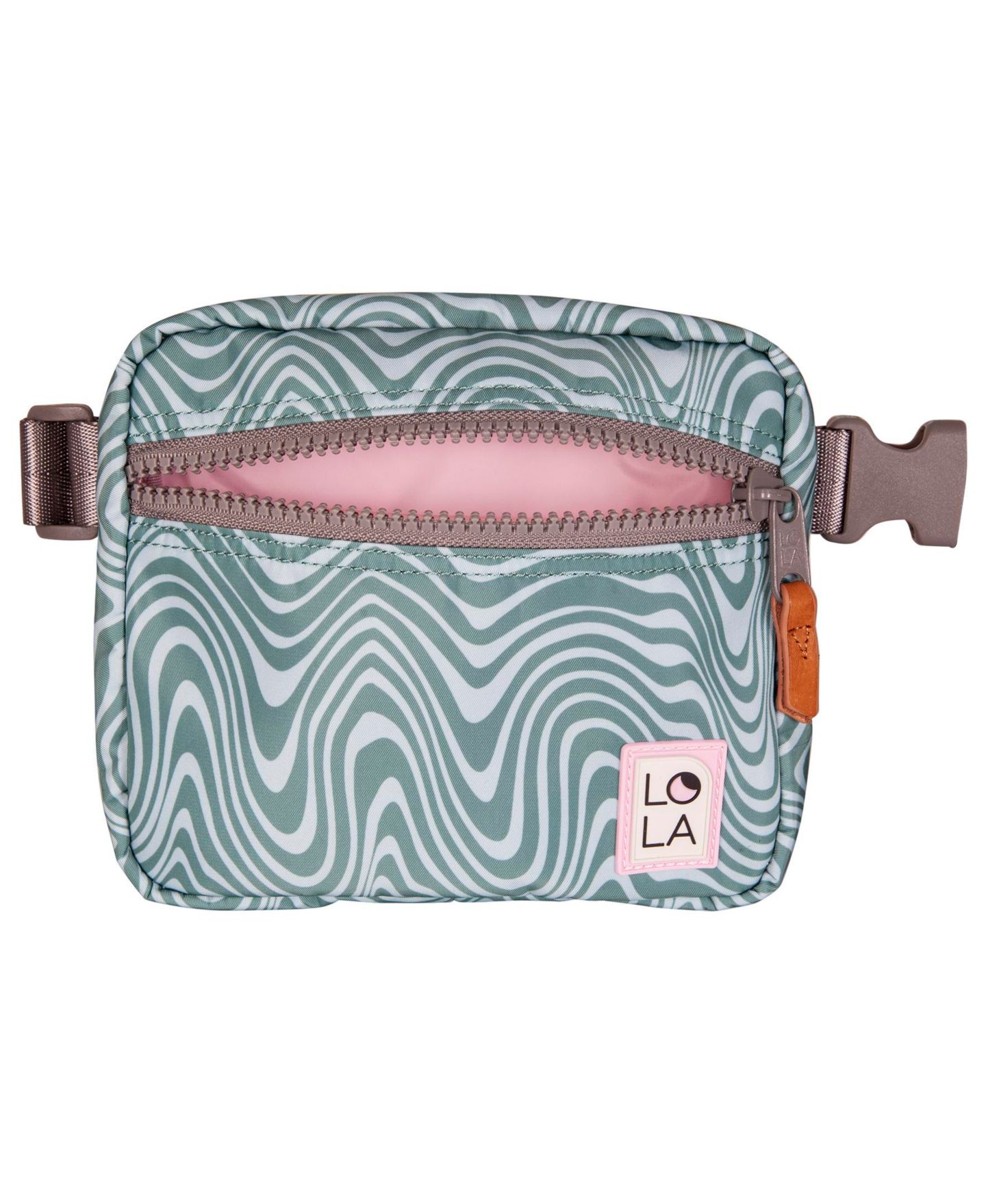 Женская сумка LOLA Ripple Mini Hippie Fanny Pack, цвет: Синий — фото 4