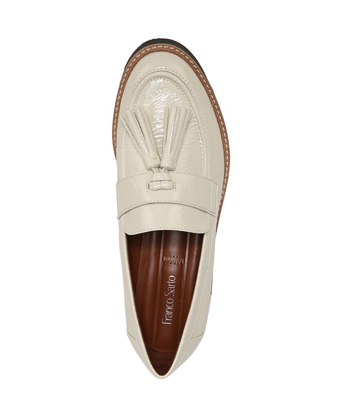 Franco Sarto Women's Carolynn Loafers White Size 11 M main image 0