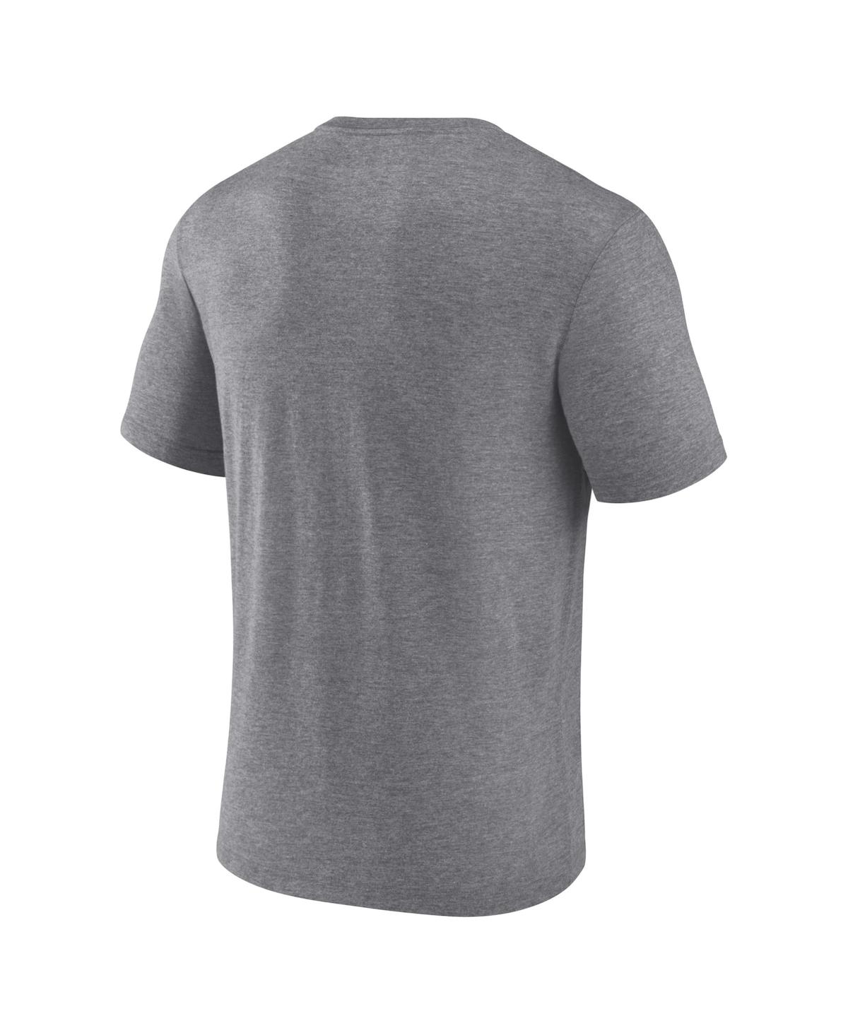 Fanatics Branded Heathered Gray Cleveland Browns End Around Tri-blend T-shirt In Heathered Gray