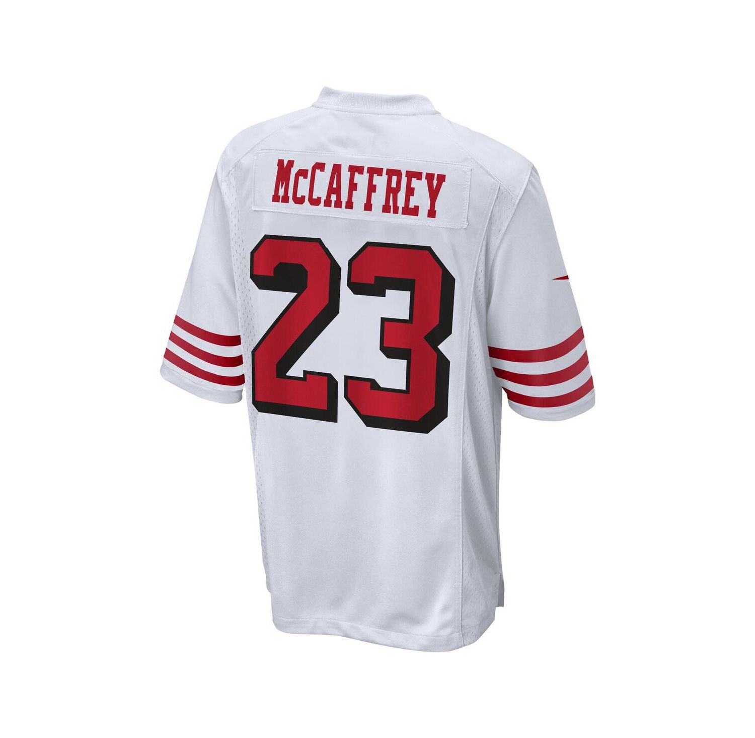 Men's Christian McCaffrey White San Francisco 49ers Game Jersey