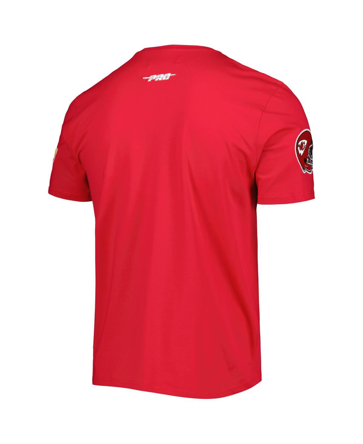 Shop Pro Standard Men's  Red Kansas City Chiefs Mash Up T-shirt