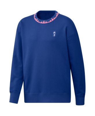 Men's Blue Juventus Lifestyle Pullover Sweatshirt