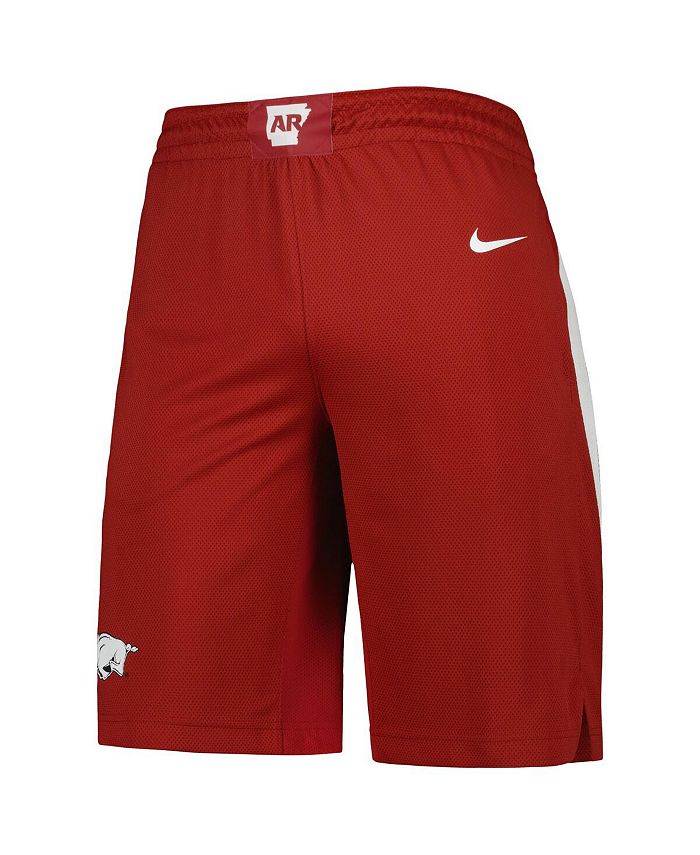 Nike Men's Crimson Arkansas Razorbacks Replica Team Basketball Shorts