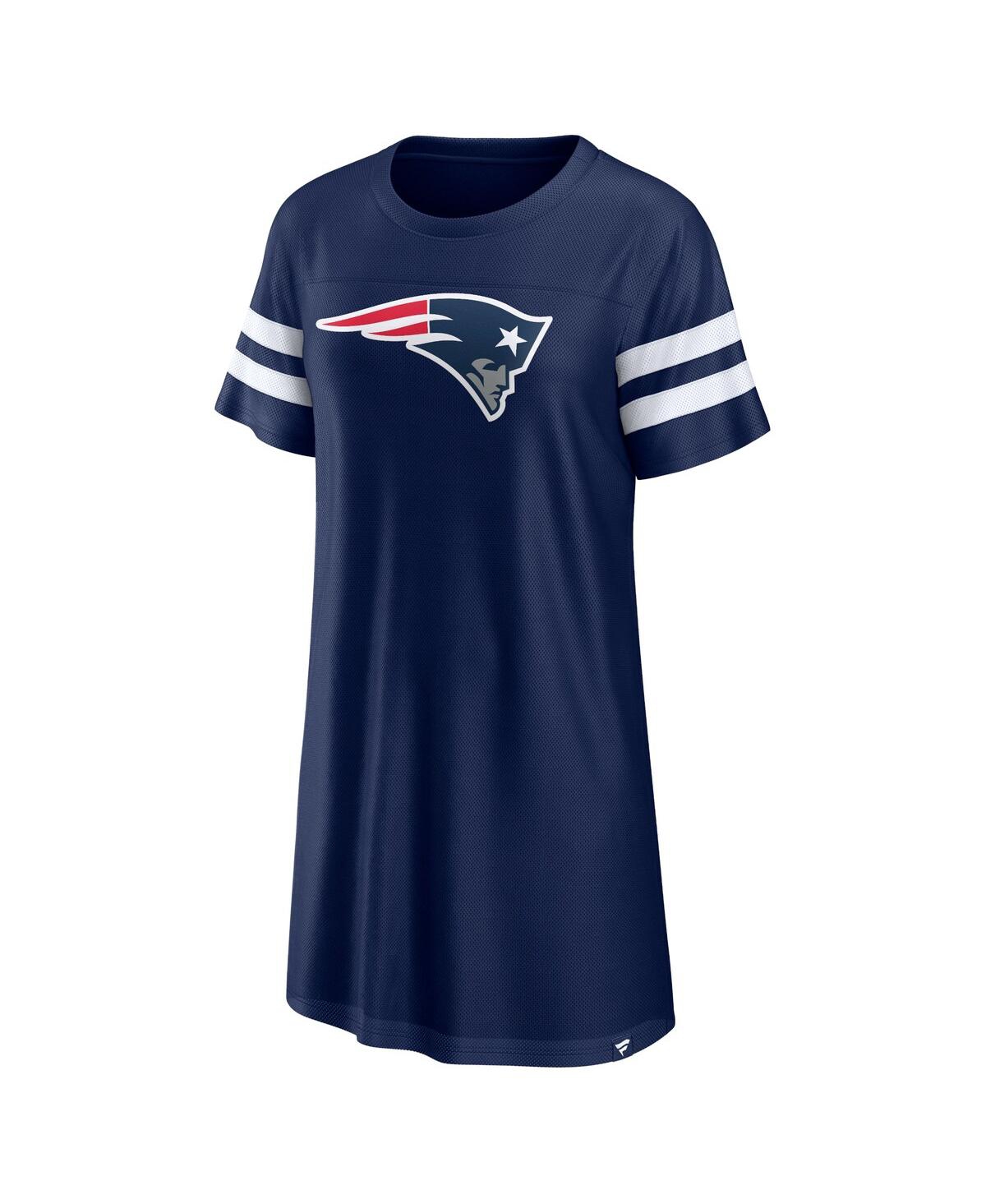 Shop Fanatics Women's  Navy New England Patriots Victory On Dress