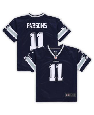 Preschool Boys and Girls Nike Micah Parsons Navy Dallas Cowboys Game Jersey Macy s