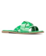 Green Flat Sandals for Women Macy s