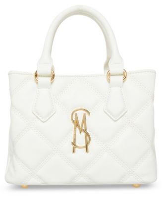 Steve Madden Bmickey Logo Plaque Satchel Bag - Macy's