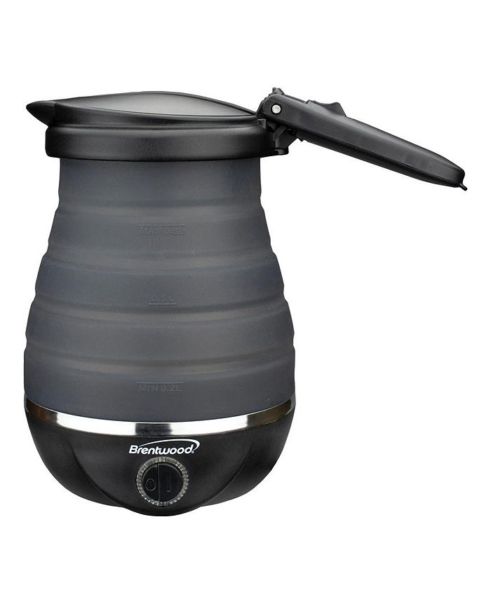 Brentwood Appliances Brentwood Dual Voltage 3.3 Cup Collapsible Electric Travel Kettle Macy's