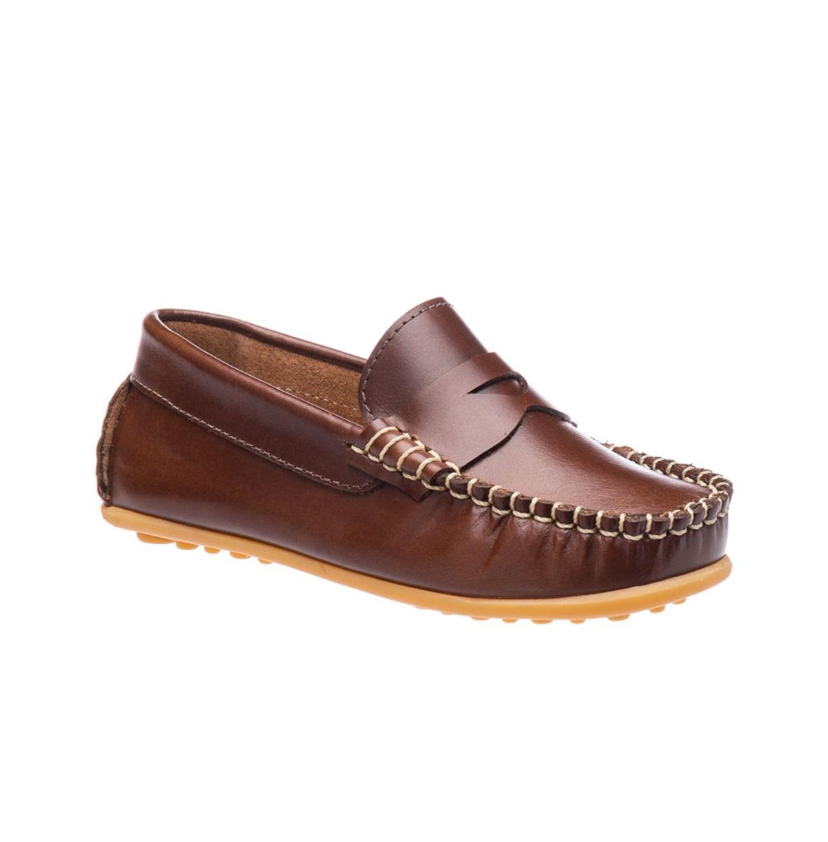 Elephantito Boy's Alex Leather Driver Loafers, Baby In Apache | ModeSens