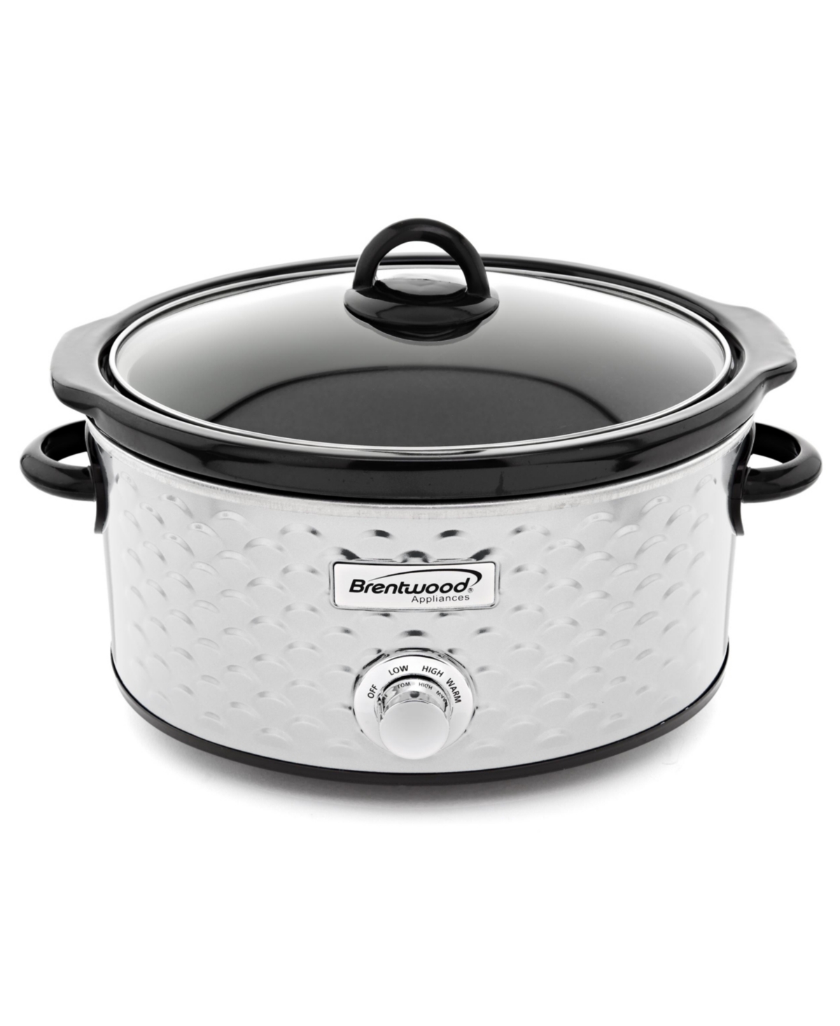 Brentwood 3 Cup Uncooked/6 Cup Cooked Non Stick Rice Cooker in Black