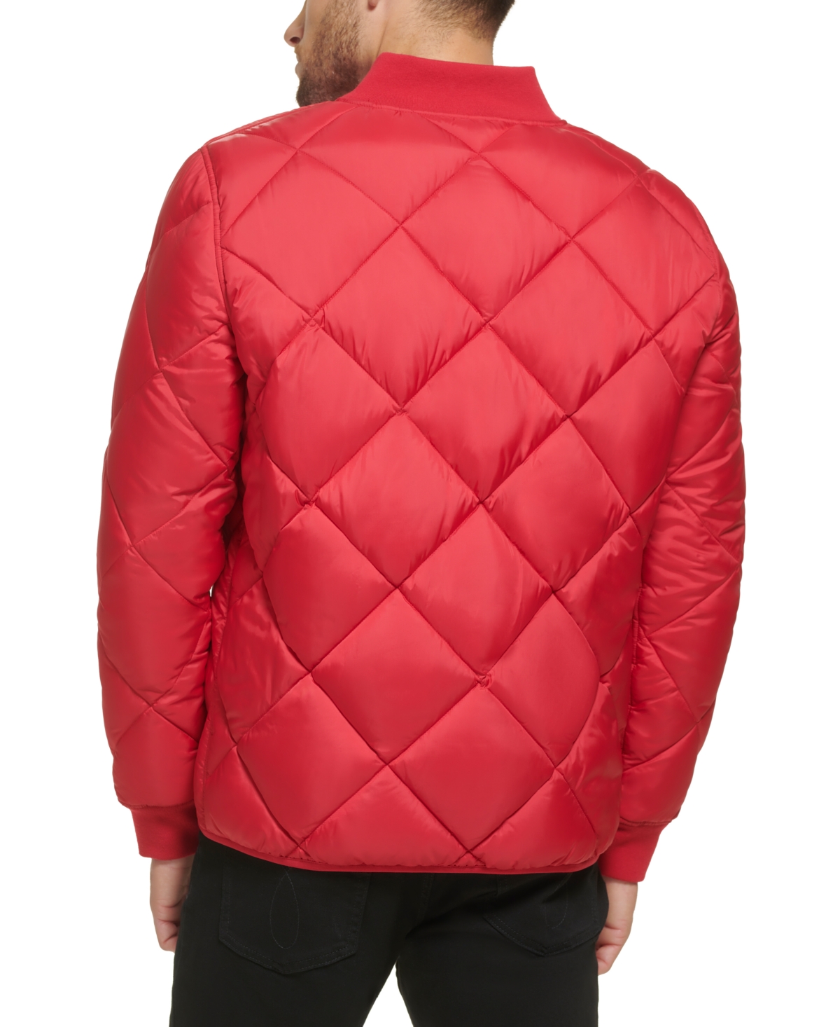 Calvin Klein Men's Reversible Quilted Jacket In Deep Red