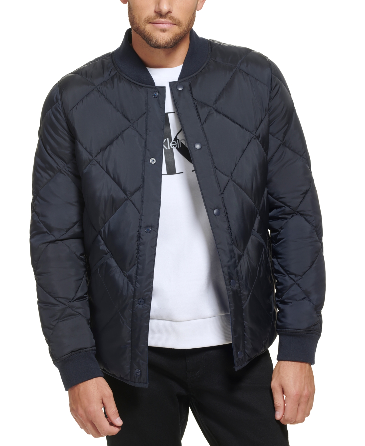 Calvin Klein Men's Reversible Quilted Jacket