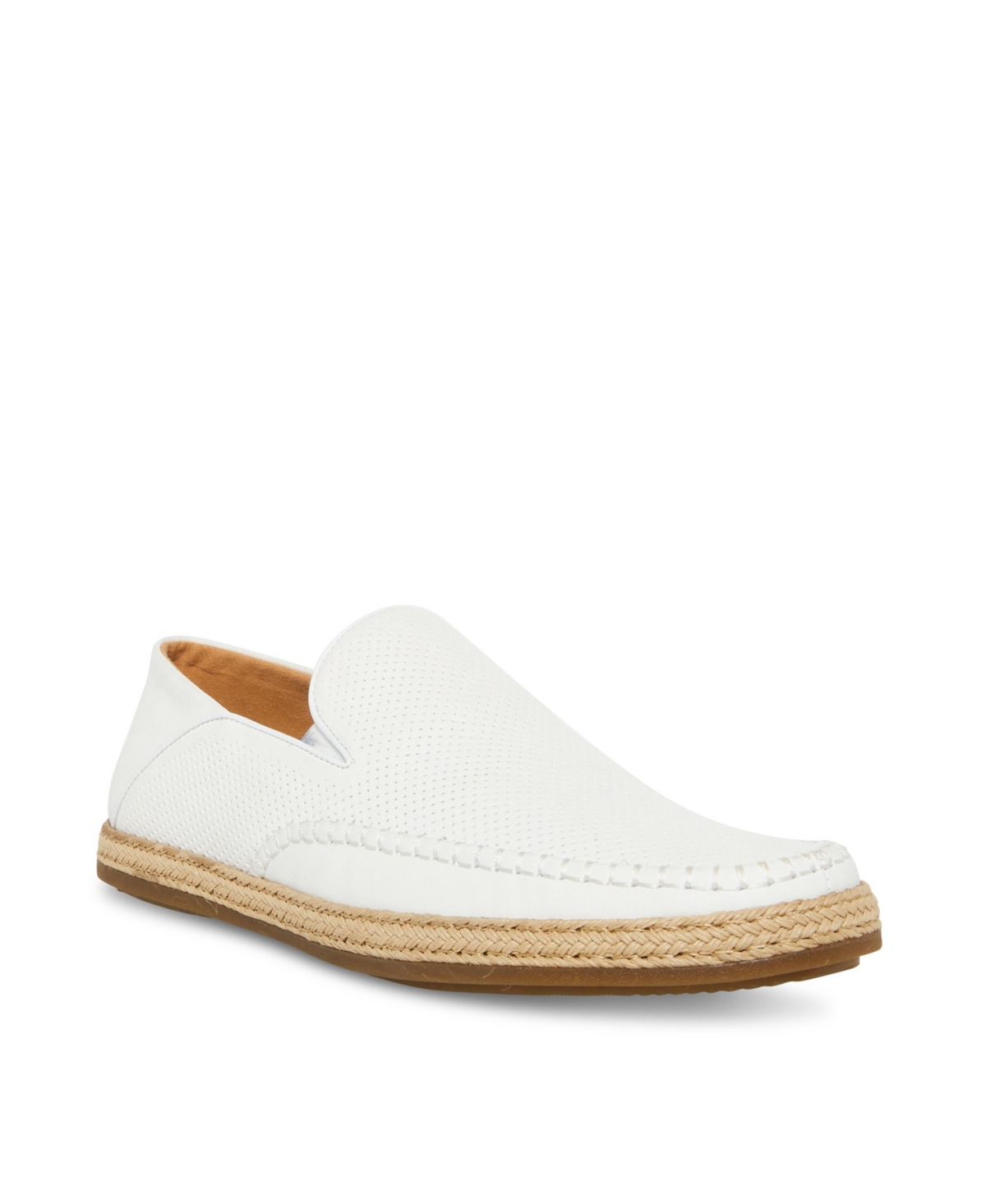 Steve Madden Men's Caydenn Slip-on Shoes In White