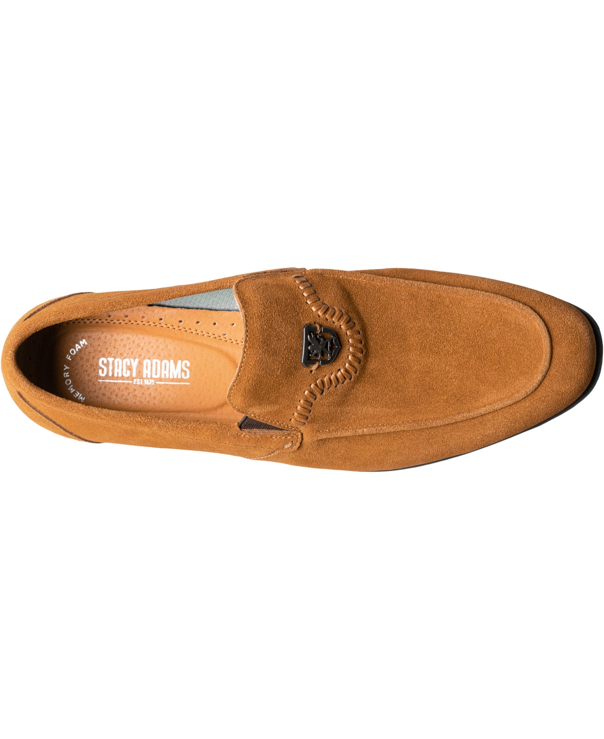 Stacy Adams Men's Quincy Moc Toe Slip-On Loafer
