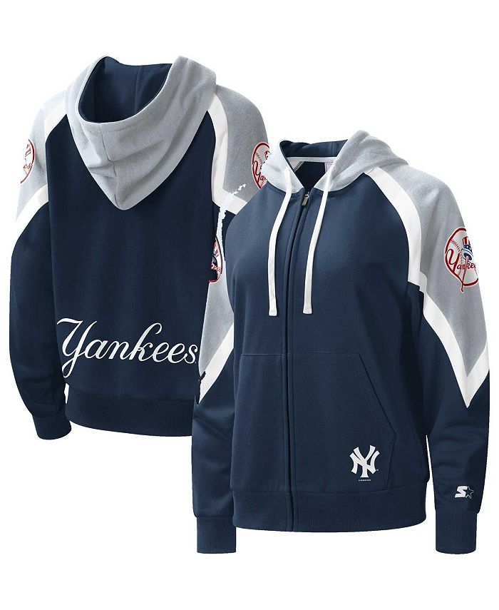 Starter New York Yankees Tri-Color Jacket Blu/Gry/Wht