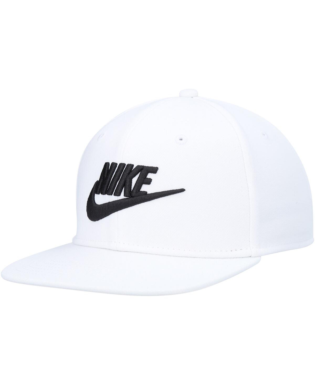 Nike Kids' Big Boys And Girls  Pro Futura Performance Snapback Hat In White