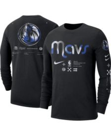 Men's New Era Blue Dallas Mavericks 2022/23 City Edition Brushed Jersey  T-Shirt