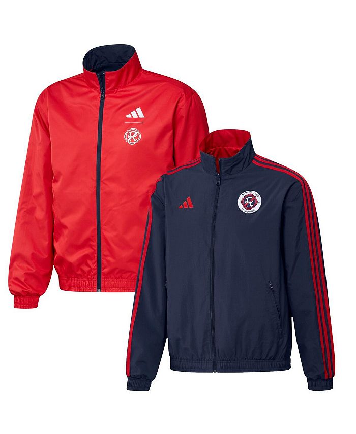 adidas Men's Navy and Red New England Revolution 2023 On-Field Anthem ...